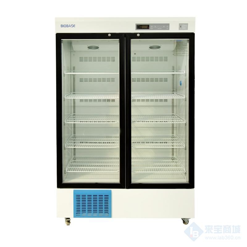 歐萊博BYC-1000雙開門醫用冷藏箱_藥品試劑冷藏箱